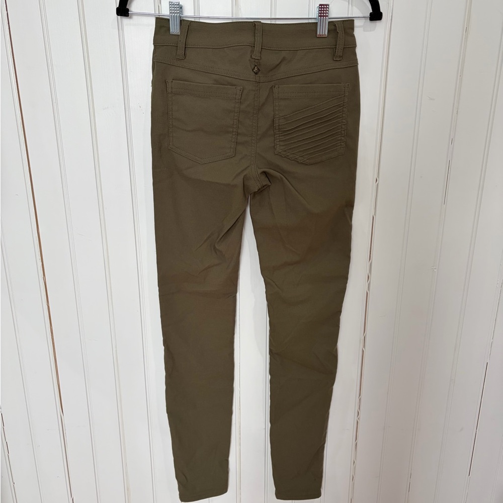 Prana Brenna Moto Pants Olive Green sz 2 - Picture 3 of 8